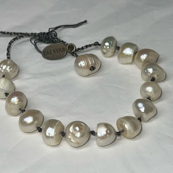 Zacasha Fresh Water Large‎ Pearl Bracelet - Picture 8 of 8
